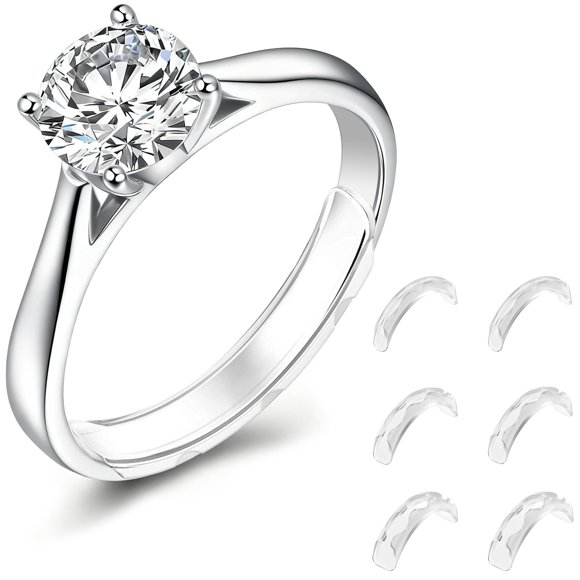 Guardas de Anillo Eiito Pack de 6 Ajustador Invisible de Talla