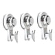 thumbnail image 3 of Ganchos De Succión Ganchos De Ducha Ganchos De Toalla De Cocina Para Hotel Apartamento Hogar Plata, 3 of 5
