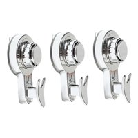 Bothyi - Ganchos De Succión Ganchos De Ducha Ganchos De Toalla De Cocina Para Hotel Apartamento Hogar Plata