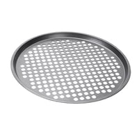 Magideal - Molde Para Pizza Con Agujeros, Herramienta De Cocina Para Panadería, Calentamiento Rápido, Práctico Molde Para Pizza Con Queso, Recipiente Para Hornea 36 Cm