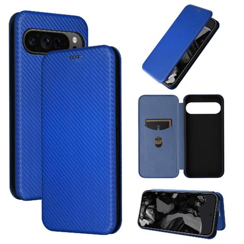 Funda Flip Para Foxdock Google Pixel 9 Pro - Funda Magnética De Negocios, Funda Protectora Delgada