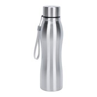 Ioensy - Botella De Agua De Acero Inoxidable, Taza De Agua De Metal Para Correr, Mochilero, Acampar, 1L, 7,8X29Cm