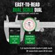 thumbnail image 4 of Calibrador de dial SK 150 mm ±0,03 mm Acero Inoxidable, 4 of 8