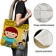 thumbnail image 3 of Miss Polly Had a Dolly Bolso de tela con estampado de lienzo para mujer, bolsa de compras reutilizable y estética, con cremallera interior, regalo para mujer,40*40cm., 3 of 6