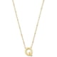 thumbnail image 1 of Collar Kendra Scott Letra Q Gold, 1 of 2