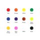 thumbnail image 2 of Crayones COLORIX AMOS de 12 colores lavables para vidrio, 2 of 8