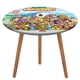 thumbnail image 1 of Jellystone theme Fitted Round Tablecloths Elastic Edged Table Covers Waterproof Table Cloth For Kitchen Holiday Party Tables Decor 120cm, 1 of 6