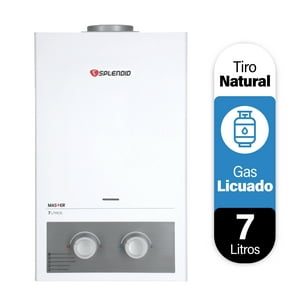 Calefont 7 Litros Gas Licuado Tiro Forzado Splendid (Sin Kit)