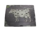 thumbnail image 1 of Individual Gris Pvc Cortes, 1 of 2