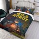 thumbnail image 3 of El Robot Salvaje Conjunto de sábanas temático, trío de piezas, cómodo y amigable con la piel, diseño único, regalo de decoración para el hogar para familiares, amigos y fans, 90 cm * 190 cm, 3 of 6