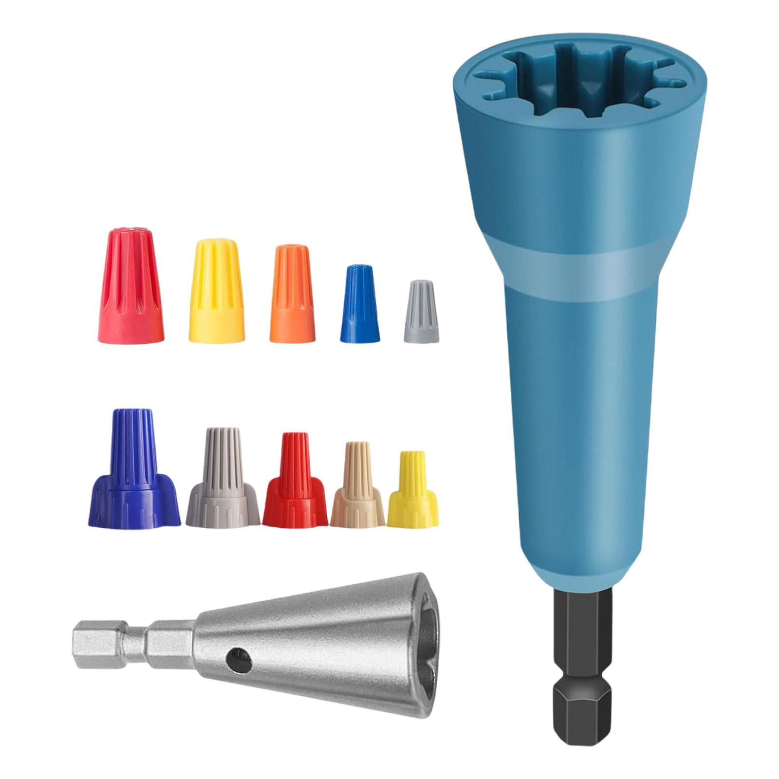 Magideal - 12 Piezas De Accesorios Para Cables Eléctricos, Conector De Acero Inoxidable, Taladro, Torsión De Alambre Para Electricistas Aficionados Al Bricolaje.