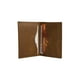thumbnail image 3 of Billetera Tarjetero de Cuero Café Tratur, 3 of 4