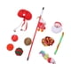 thumbnail image 1 of Pequeño Gato Juguetes Navidad Pluma Teaser Pluma Interior Gatos Ejercicio Felpa Calcetines, 1 of 5