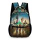 thumbnail image 1 of El Mago de la Ciudad Esmeralda Mochila Escolar para Niños y Niñas, Mochila Infantil de Alta Calidad Ligera, Grande y Duradera 43x15x32cm, 1 of 6