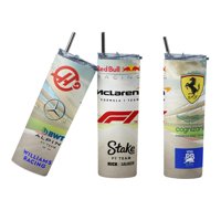 Sm - Termo Botella Termica F1 Escuderias Formula F1 Blanco 10