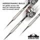 thumbnail image 4 of Juego de dardos Viper Sinister con punta de acero tungsteno, 25 g, con funda, 4 of 9