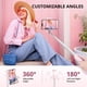 thumbnail image 4 of Trípode para selfies ATUMTEK 55 con control remoto Bluetooth, color rosa, 4 of 7