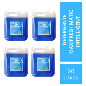 Detergente Liquido Maxifresh Matic 5 Litros Eco 4 Unidades