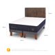 thumbnail image 3 of Cama Europea Super Premium 2 Plaza Base Dividida, 3 of 12