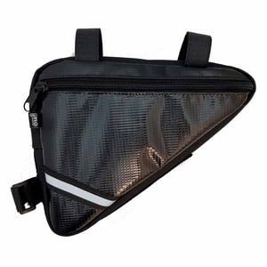 Onwheels - Bolso Triángulo Impermeable Dos Posiciones Negro