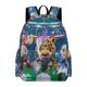 thumbnail image 1 of Zayu-theme Backpack, Campus style schoolbag Bookbag with Adjustable Shoulder Straps And Large Zip Compartment, Unisex Travel Bags.42x30x15cm, 1 of 6