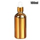 thumbnail image 1 of 100ml Dropper Oil Bottle Glass Brown Stock Cosmetic Sample Empty Amber Essential Aromathera Liquid Massage Pipette Refillable, 1 of 3