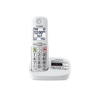 Teléfono Inalámbrico Panasonic Kx-Tgu430W Con Pantalla Grande Y Botones