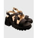 thumbnail image 2 of Sandalia cruzada petate Negro, 2 of 5