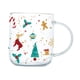 thumbnail image 2 of Taza De Cristal Navideña De 450ml, Tazas De Agua Para Té, Reutilizables Para Cafetería, Cocina, Estilo A, 2 of 3