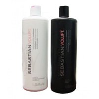 Sebastian Professional - Shampoo Sebastian Volupt 1000Ml Y Acondicionador Sebastian Volupt 1000Ml Duo Mujer