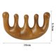 thumbnail image 4 of Peine de Masaje OUYFBO de Madera Artesanal de 5 Dientes, 4 of 5