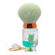 thumbnail image 3 of Brocha Para Polvos, Herramienta De Belleza, Brocha De Maquillaje Para Polvos Sueltos, Colorete, Contorno, Verde, 3 of 5