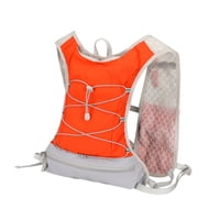 Ioensy - Chaleco De Running Para Mujer, Mochila De Hidratación Para Trail, Carreras, Camping, Color Naranja