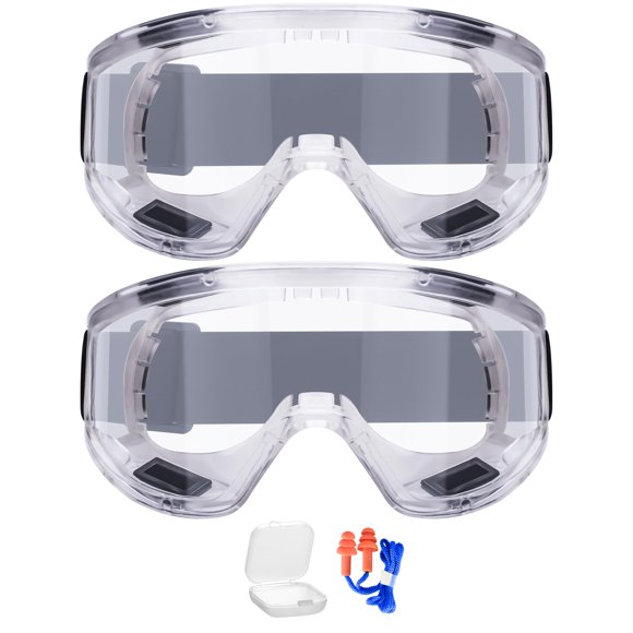 Gafas de Seguridad AirGearPro Vision-1000 Anti-Vaho 2 Pares