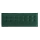 thumbnail image 1 of Respaldo Botone Felpa 2 Plazas Verde Botella, 1 of 5