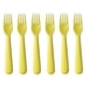 thumbnail image 1 of 6pcs Kids Plastic Forks Attractive Nordic Macaroons BPA Free Utensils, For 1-12 Years Old Baby And Children, 1 of 5