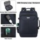 thumbnail image 5 of Mochila JCDOBEST Carry on de 50 litros con 3 cubos de embalaje resistente al agua, 5 of 7