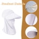 thumbnail image 4 of Sombrero de protección solar para mujer, máscara facial de verano, velo, ciclismo, coche eléctrico, sombrero para el sol al aire libre, protección UV, sombrero parasol., 4 of 5