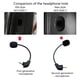 thumbnail image 2 of Micrófono de repuesto para la nueva versión de los auriculares para juegos Hyper X Cloud II con cancelación de ruido, micrófono desmontable de 3,5 mm., 2 of 5