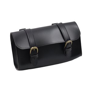 Magideal - Bolsa Delantera Para Bicicleta, Bolsa Para Manillar De Bicicleta, Bolsa Pequeña Profesional Para Sillín, Bolsa De Almacenamiento Para Triciclos, Acces Negro