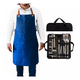 thumbnail image 2 of Pack Set Asado Parrilla 20 Uds + Pechera Jeans Asa Eco Cuero, 2 of 2