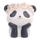thumbnail image 4 of Arreglo Floral De Jarrón De Mesa Con Orificio De Drenaje, Portalápices, Bonsái Para El Hogar, Panda, 4 of 5