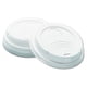 thumbnail image 1 of Tapas para tazas de café Dixie Dome, 240 ml, blancas, 1000 unidades, D9538, 1 of 6