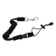 thumbnail image 1 of Safety Kayak Paddle Leash Cuerda de pesca Polo de cuerda en espiral Negro, 1 of 3