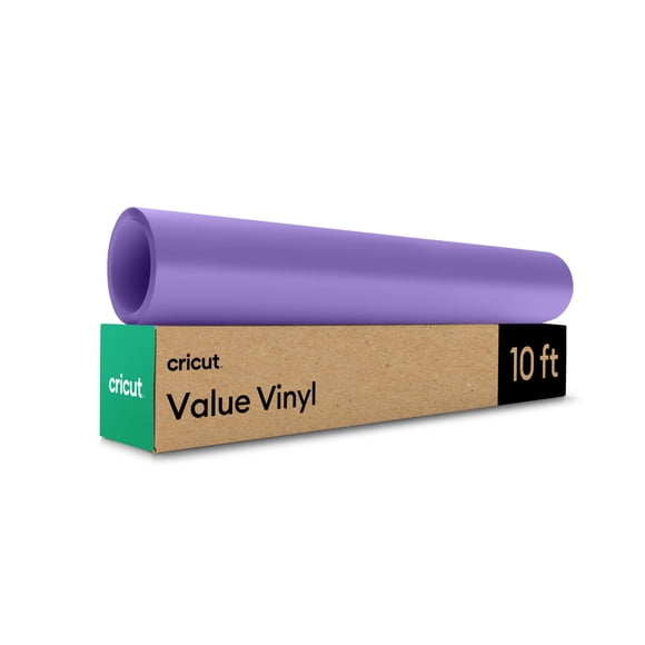 Vinilo Cricut® Value, permanente, color lila, 30,5 cm x 3 m, para manualidades