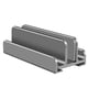 thumbnail image 1 of Soporte Vertical Universal Para Computadora Portátil Ajustable Para Computadoras Portátiles Organizar Escritorio Gris, 1 of 5