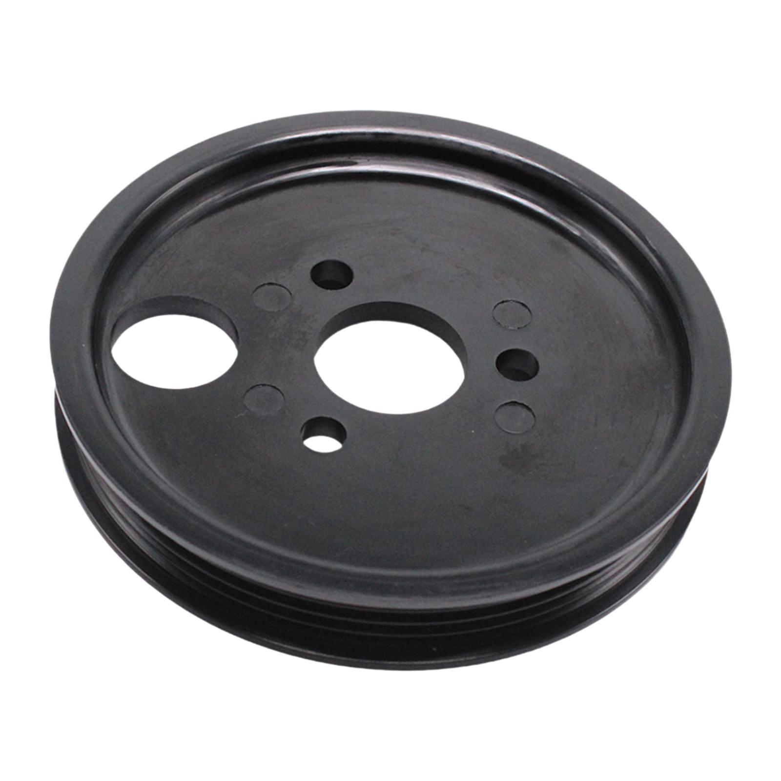 Magideal - Polea De La Bomba De Dirección Asistida De Automóviles, Instalación Fácil, Accesorios Automotrices 1372740, Alto Rendimiento Reemplazar Directamente