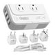 thumbnail image 1 of Convertidor de voltaje Ceptics 200W 220V a 110V con 3 puertos USB, 1 of 3