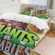 thumbnail image 1 of Plants Vs Zombies Quilt Set Thicken Soft 3 Pieces Bedding Set All Season Duvet Cove with 2 Pillowcases for Adult Women Girls Teens Home Room Decor, 1 of 5