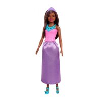Genérico - Juguete Figura Barbie Dreamtopia Vestido Morado 30Cm
